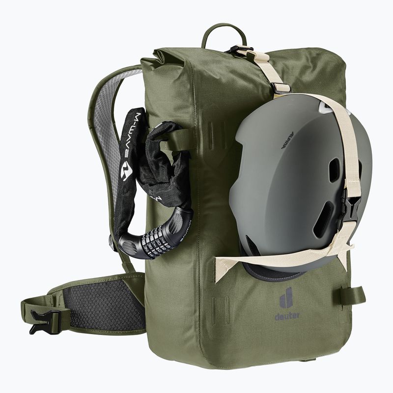 Plecak rowerowy Deuter Amager 25+5 l khaki 7