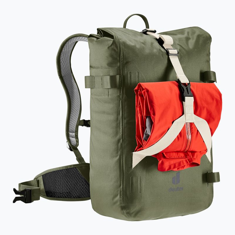 Plecak rowerowy Deuter Amager 25+5 l khaki 8