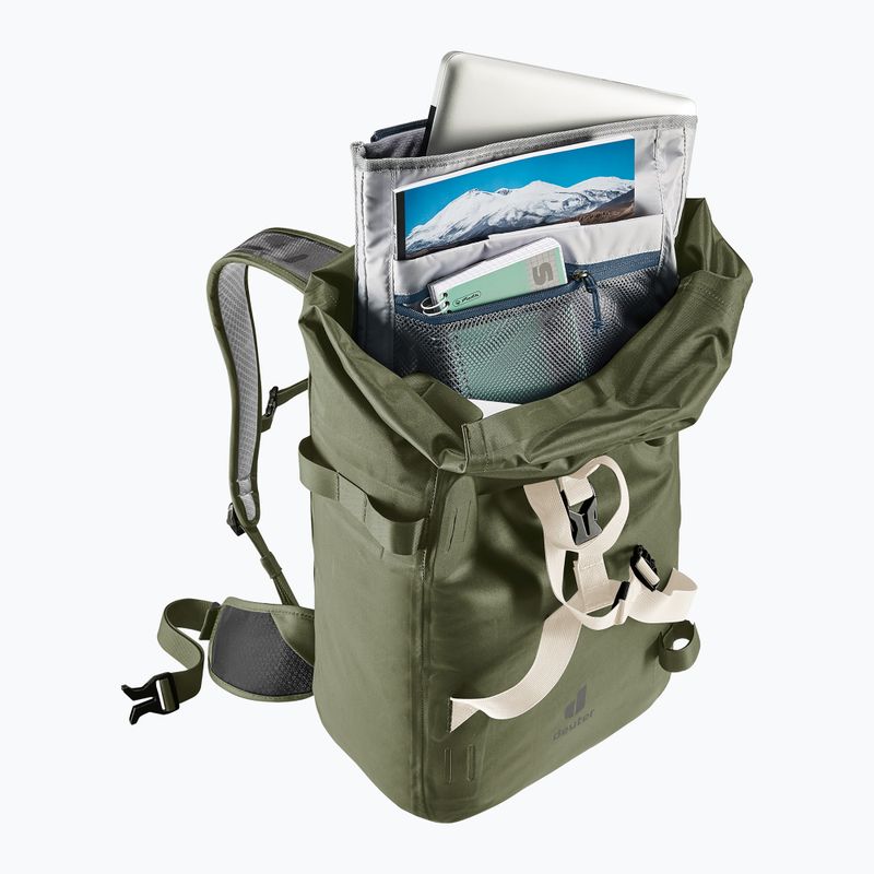 Plecak rowerowy Deuter Amager 25+5 l khaki 9