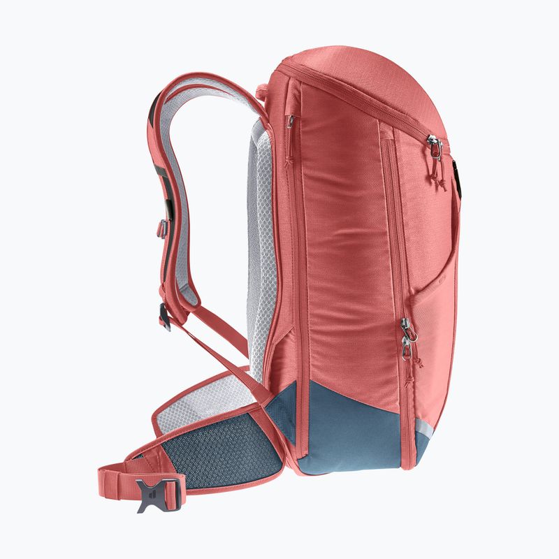 Plecak rowerowy deuter Rotsoord 25+5 l redwood/ink 5