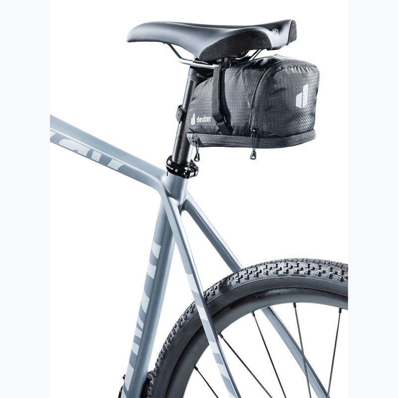 Torba rowerowa pod siodło deuter Bike Bag 1.1 + 0.3 l black 6