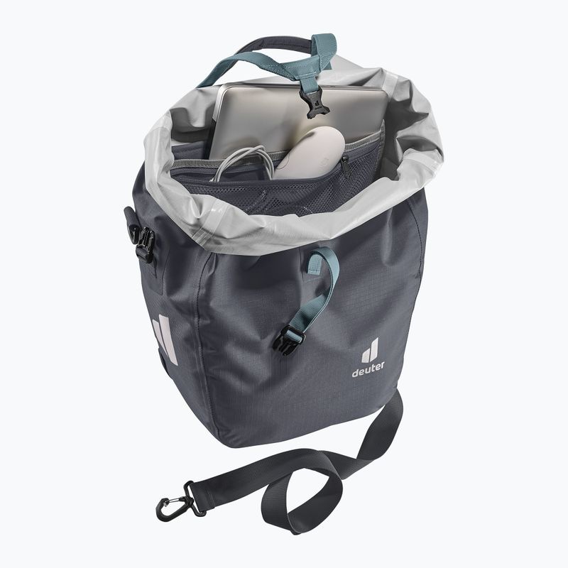 Sakwa rowerowa deuter Weybridge 20 + 5 l graphite 7