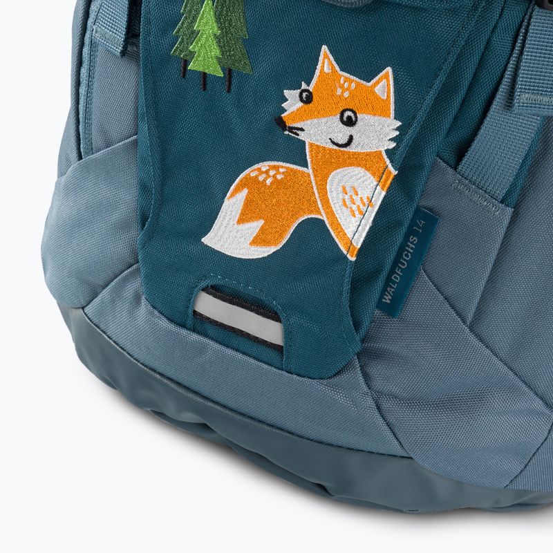 Plecak turystyczny dziecięcy deuter Waldfuchs 14 l arctic/slateblue 5