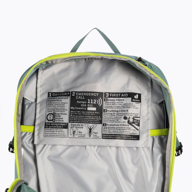 Plecak turystyczny deuter Speed Lite 25 l jade/citrus 10