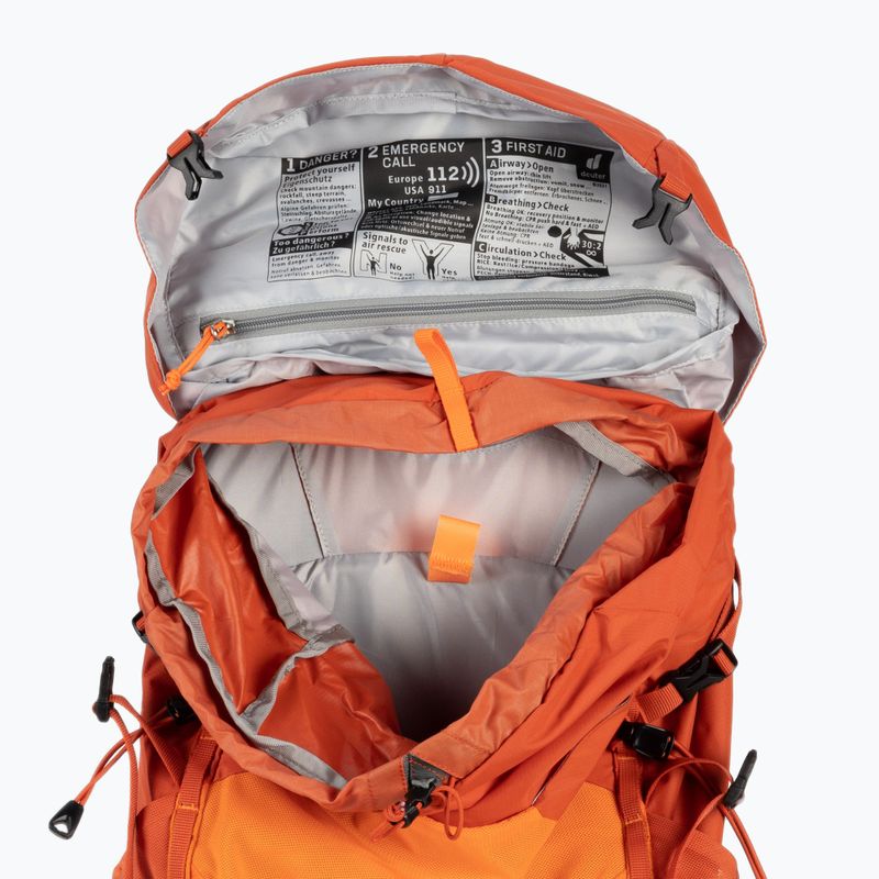 Plecak turystyczny damski deuter Speed Lite 28 l SL paprika/saffron 4