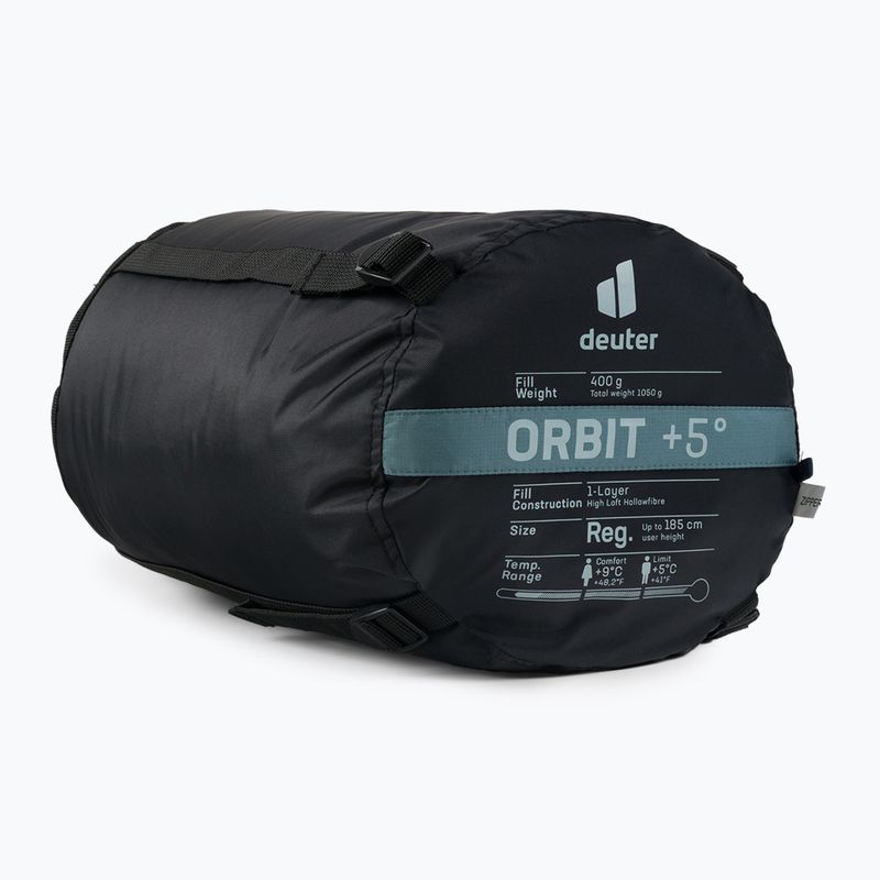 Śpiwór deuter Orbit +5° regular/left shale/ink 8