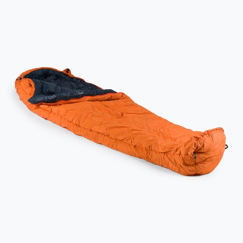 Śpiwór deuter Orbit -5° regular/left mandarine/ink 3
