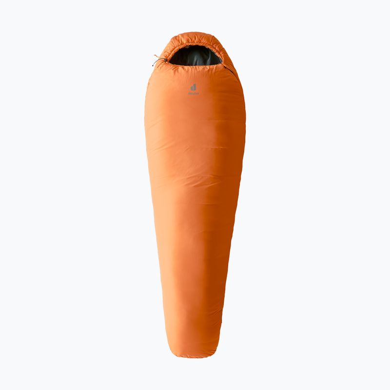 Śpiwór deuter Orbit -5° regular/right mandarine/ink