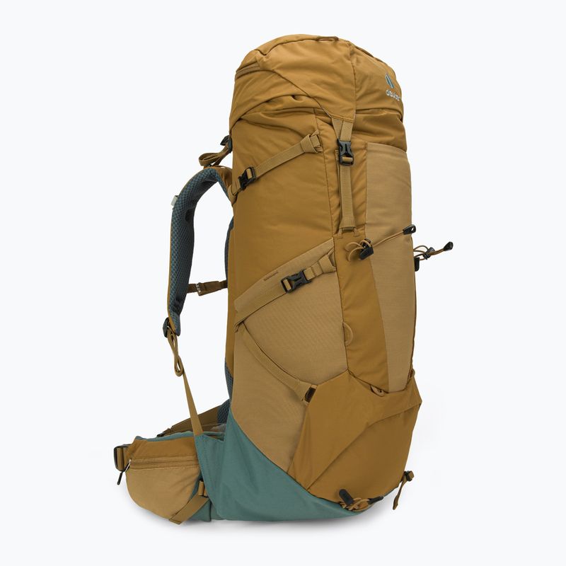 Plecak trekkingowy deuter Aircontact Core 40 + 10 l almond/teal 2