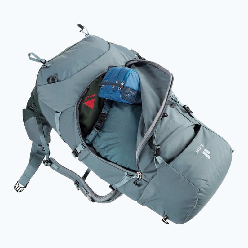 Plecak trekkingowy damski deuter Aircontact Core 45 + 10 l SL shale/ivy 12