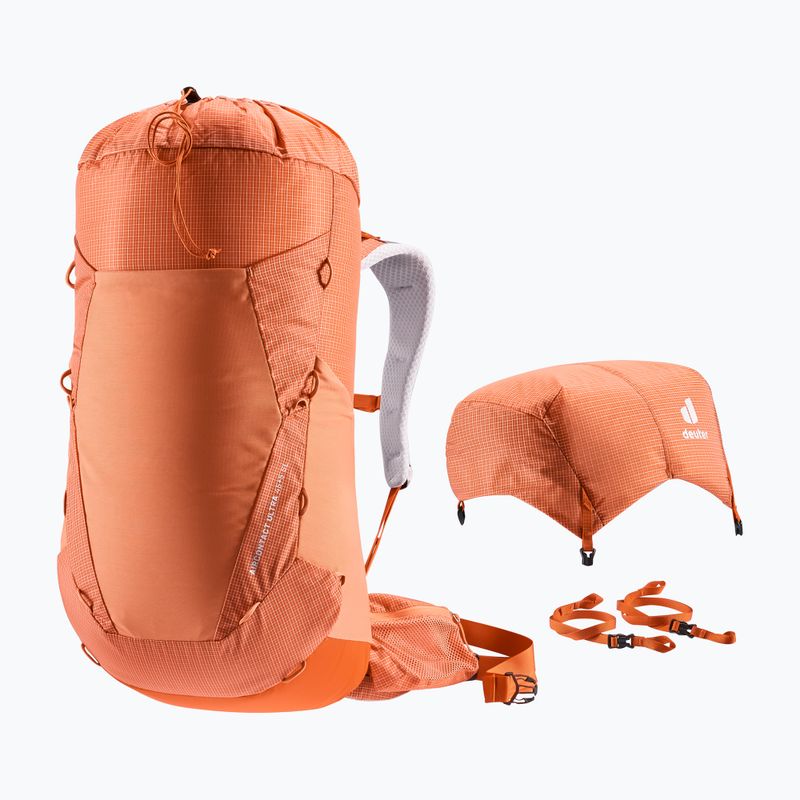 Plecak trekkingowy deuter Aircontact Ultra 45+5 SL sienna/paprika 7