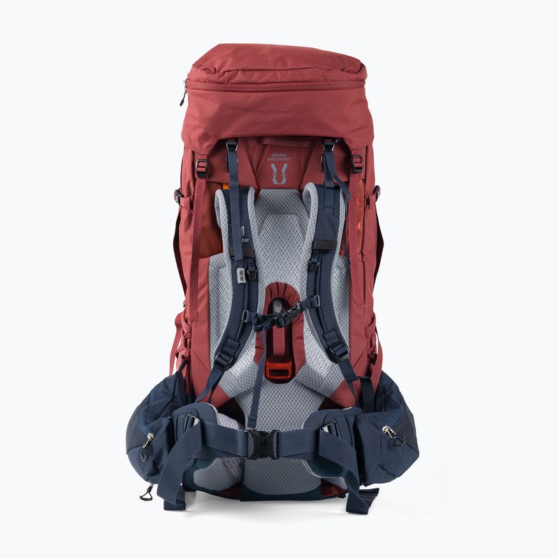 Zestaw plecaków trekkingowych deuter Aircontact X 60 + 15 l SL redwood / ink 3