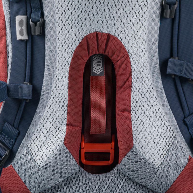 Zestaw plecaków trekkingowych deuter Aircontact X 60 + 15 l SL redwood / ink 9