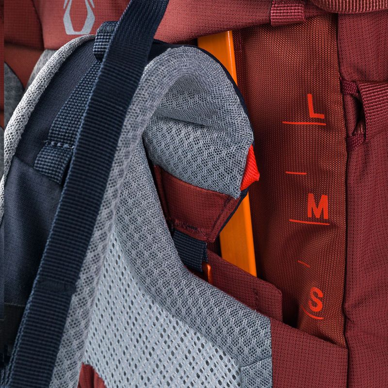 Zestaw plecaków trekkingowych deuter Aircontact X 60 + 15 l SL redwood / ink 10