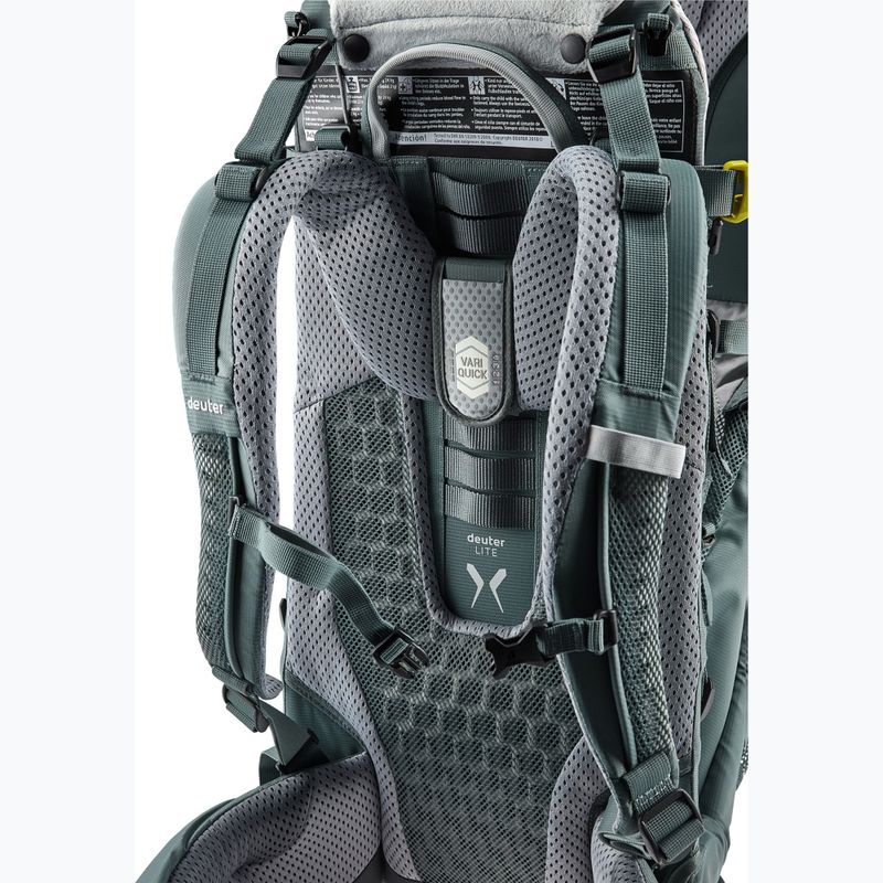 Nosidełko turystyczne deuter Kid Comfort Active teal 10