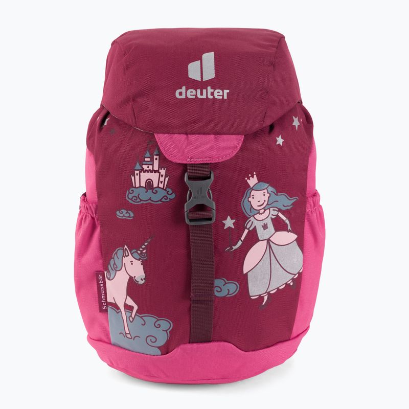 Plecak dziecięcy deuter Schmusebär 8 l ruby/ hotpink