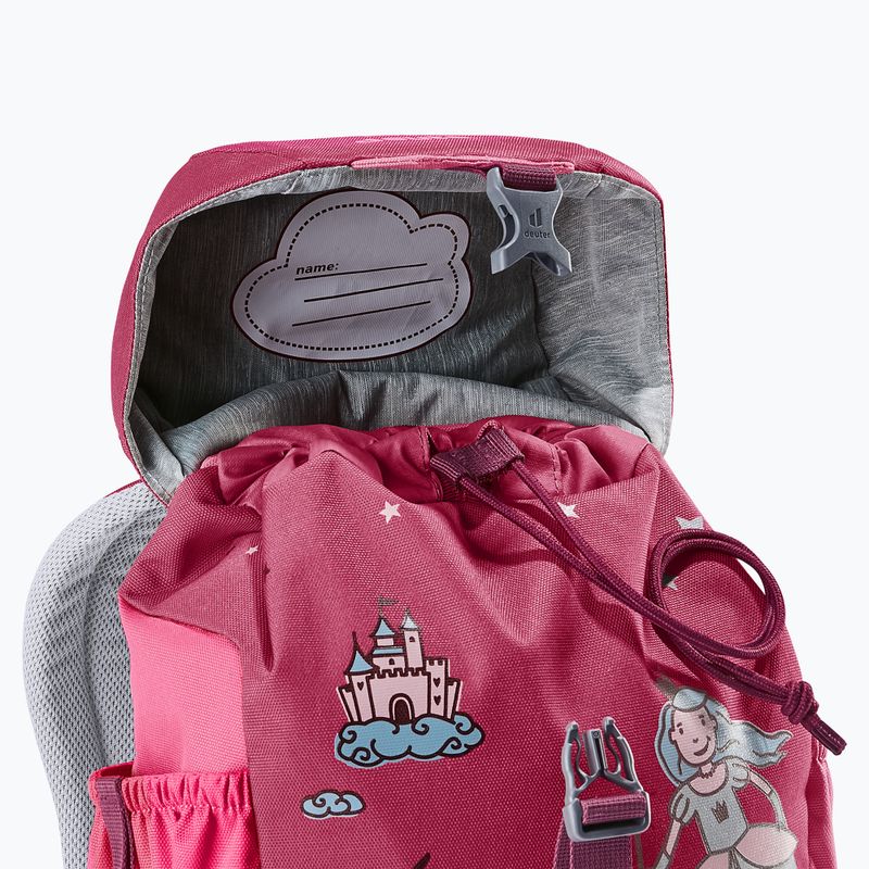 Plecak dziecięcy deuter Schmusebär 8 l ruby/ hotpink 7