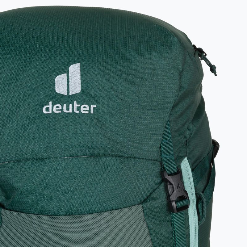 Plecak turystyczny damski deuter Futura 24 l SL forest/jade 4