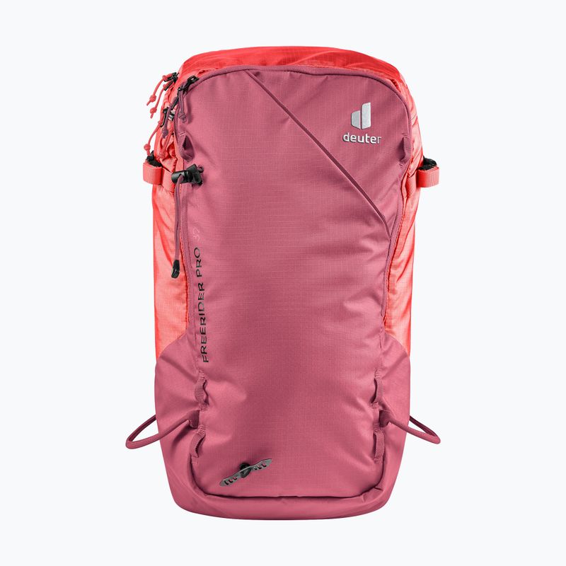 Plecak skiturowy damski deuter Freerider Pro 32+ l SL maron/ currant 2