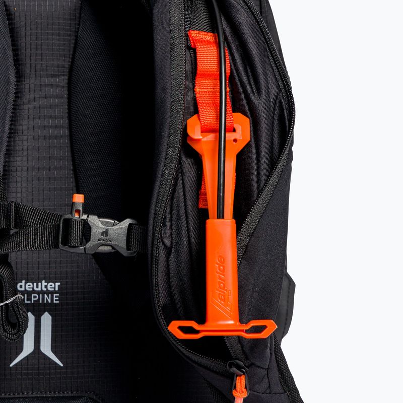 Plecak lawinowy damski deuter Alproof Lite SL 20 l jade/black 8