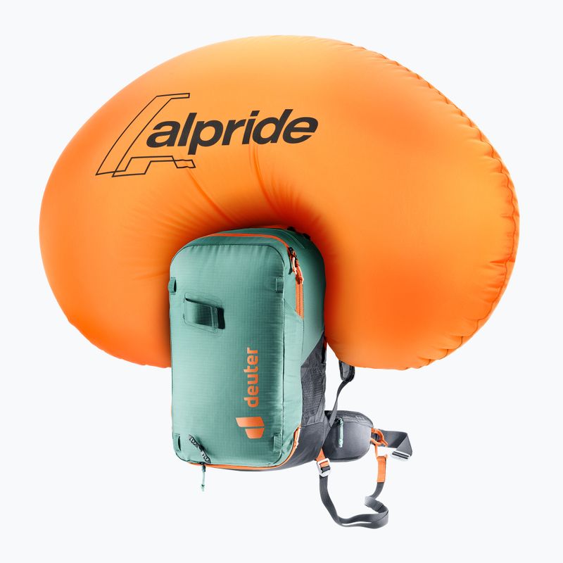 Plecak lawinowy damski deuter Alproof Lite SL 20 l jade/black 9