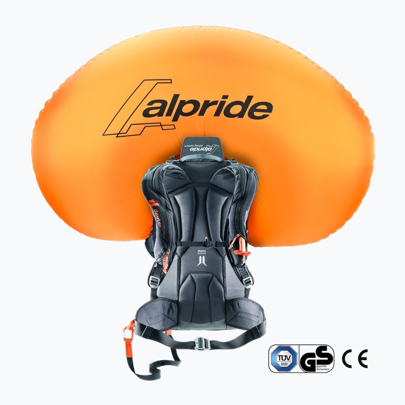 Plecak lawinowy damski deuter Alproof Lite SL 20 l jade/black 10