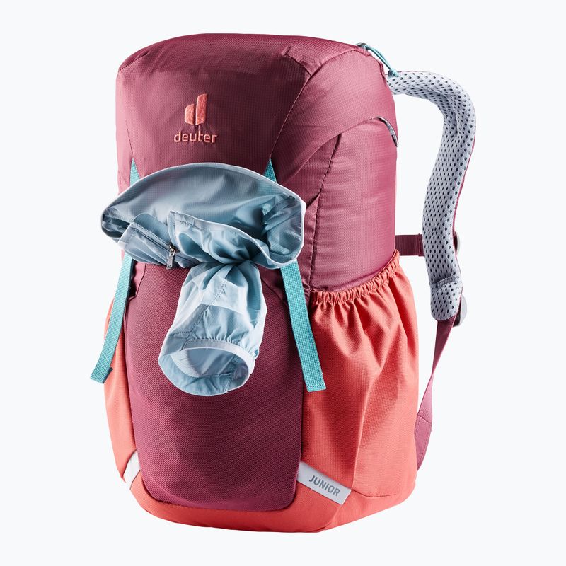 Plecak turystyczny dziecięcy deuter Junior 18 l maron/currant 10