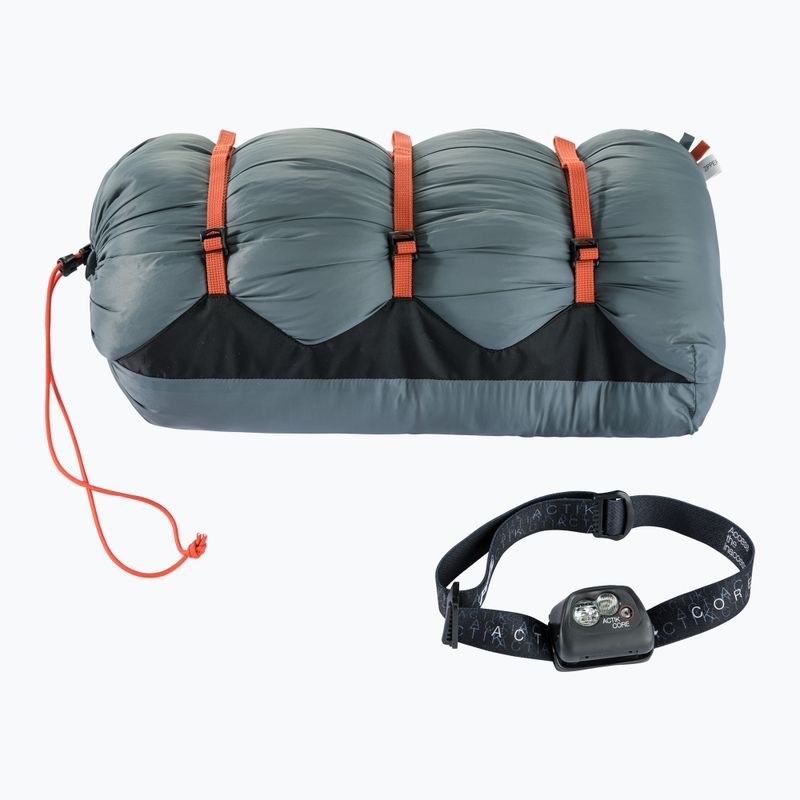 Śpiwór deuter Astro Pro 600 L teal/paprika 3