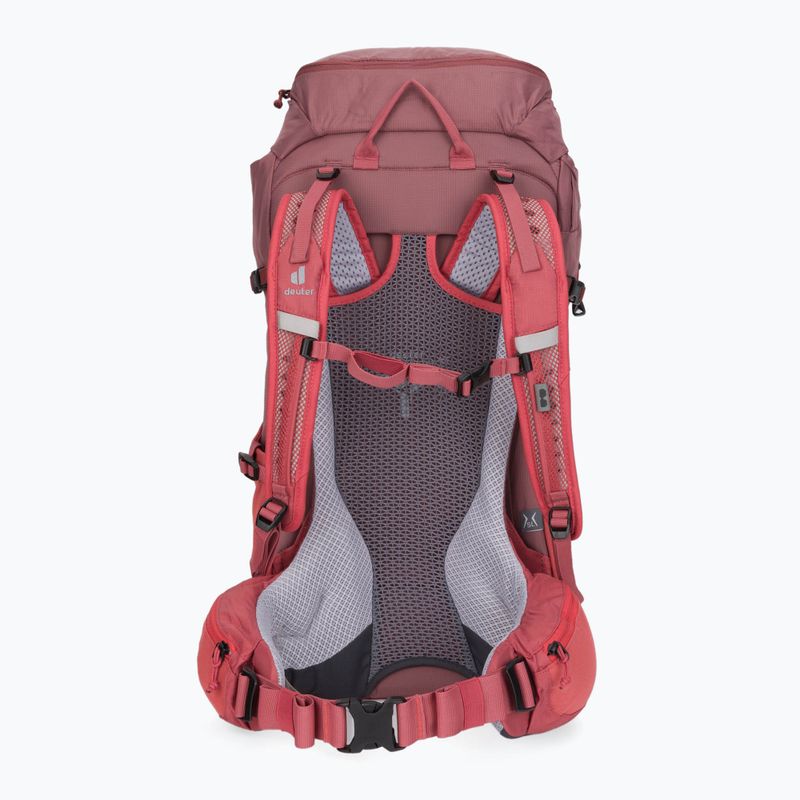 Plecak turystyczny damski deuter Futura 30 l SL caspia/currant 3