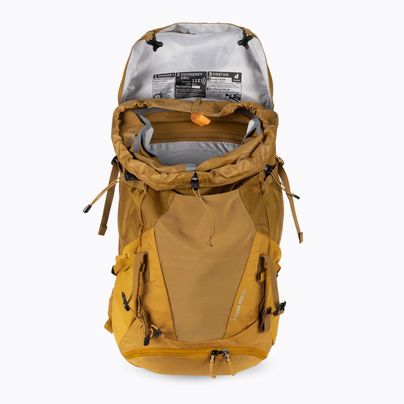 Plecak turystyczny deuter Futura Pro 36 l almond/cinnamon 4