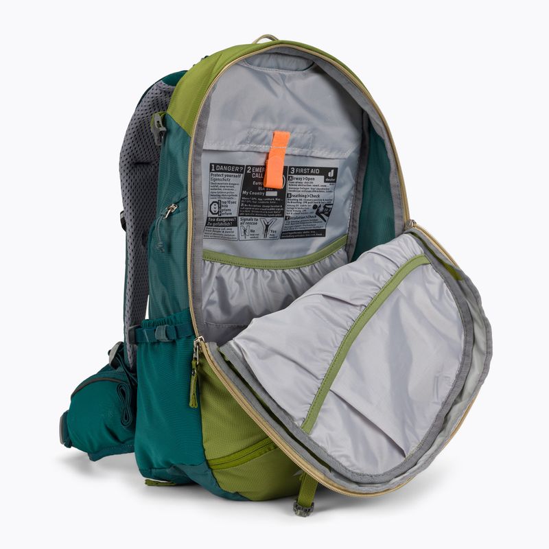 Plecak rowerowy deuter Trans Alpine 24 l meadow/deepsea 4