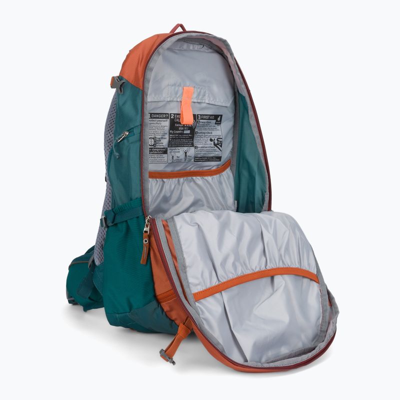 Plecak rowerowy deuter Trans Alpine 24 l chestnut/deepsea 4