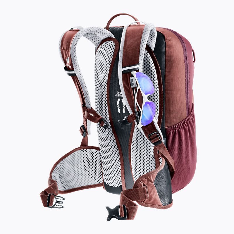 Plecak rowerowy damski deuter Bike I 18 l SL maron/caspia 8