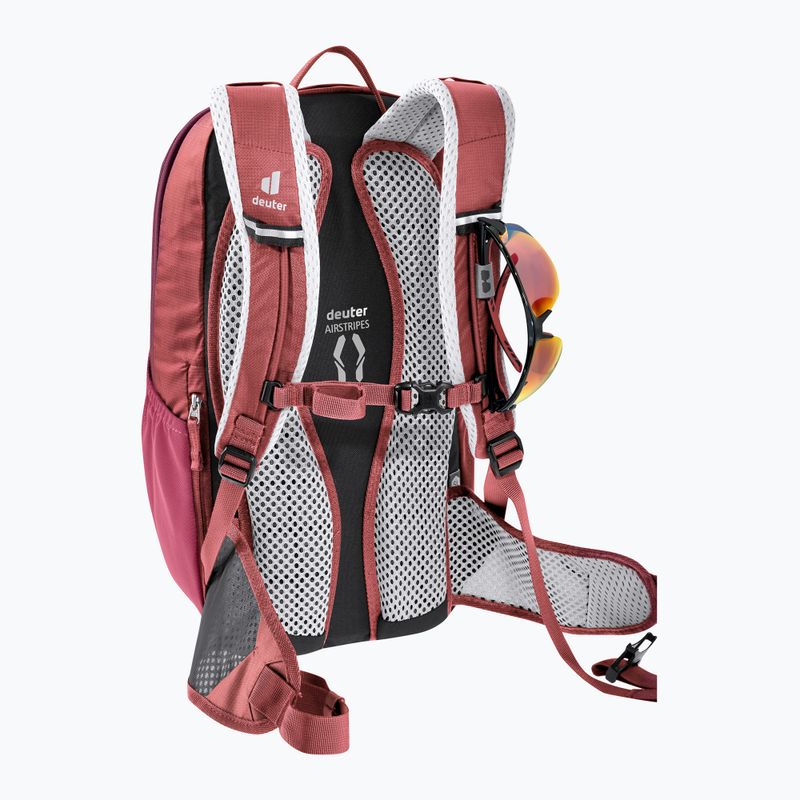 Plecak rowerowy damski deuter Bike I 18 l SL maron/caspia 10