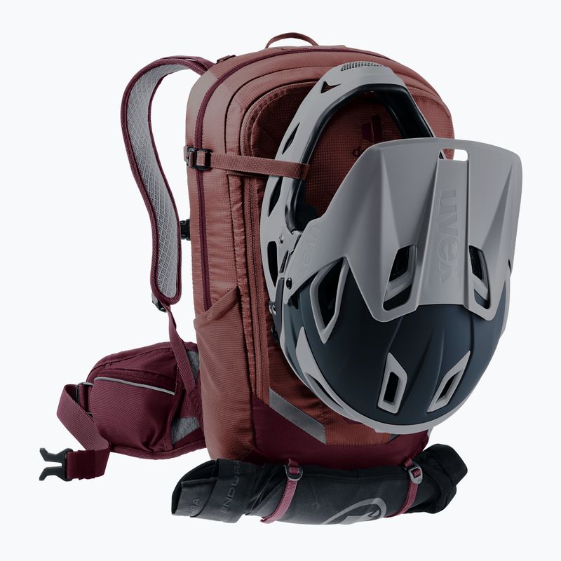 Plecak rowerowy damski deuter Flyt 12 l SL caspia/maron 7