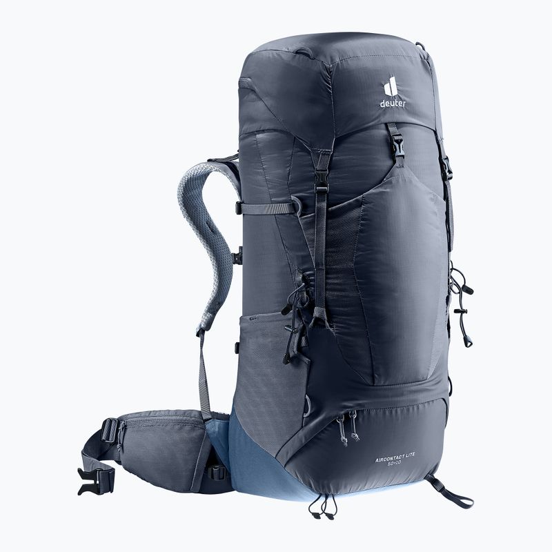 Plecak trekkingowy deuter Aircontact Lite 50 + 10 l black/marine 3