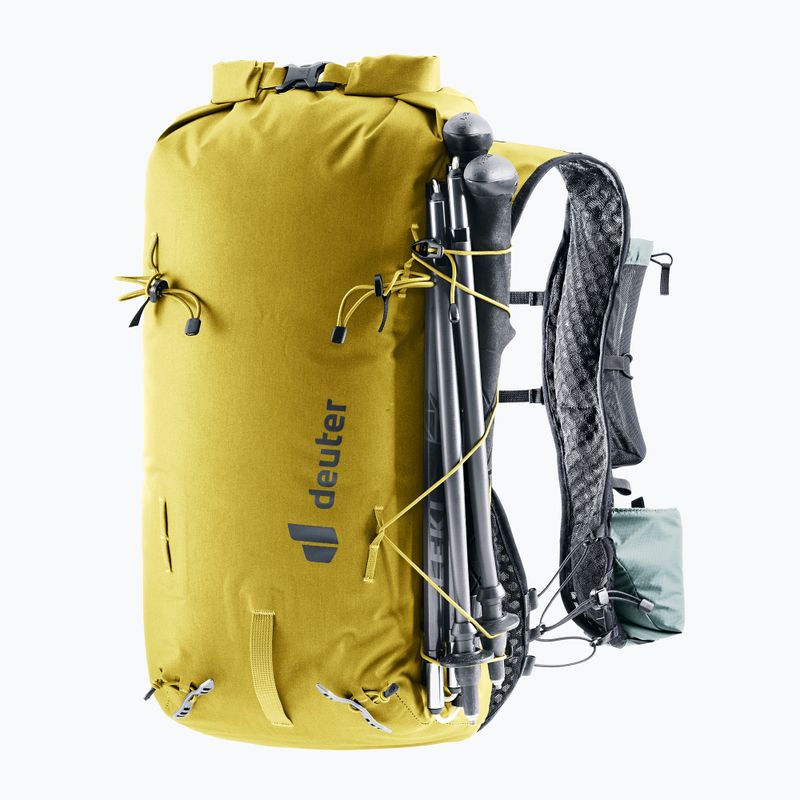 Plecak wspinaczkowy deuter Vertrail 16 l turmeric/teal 2