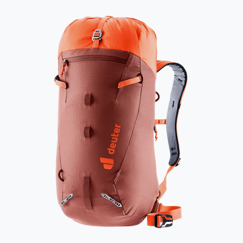 Plecak wspinaczkowy deuter Guide 24 l redwood/papaya 5