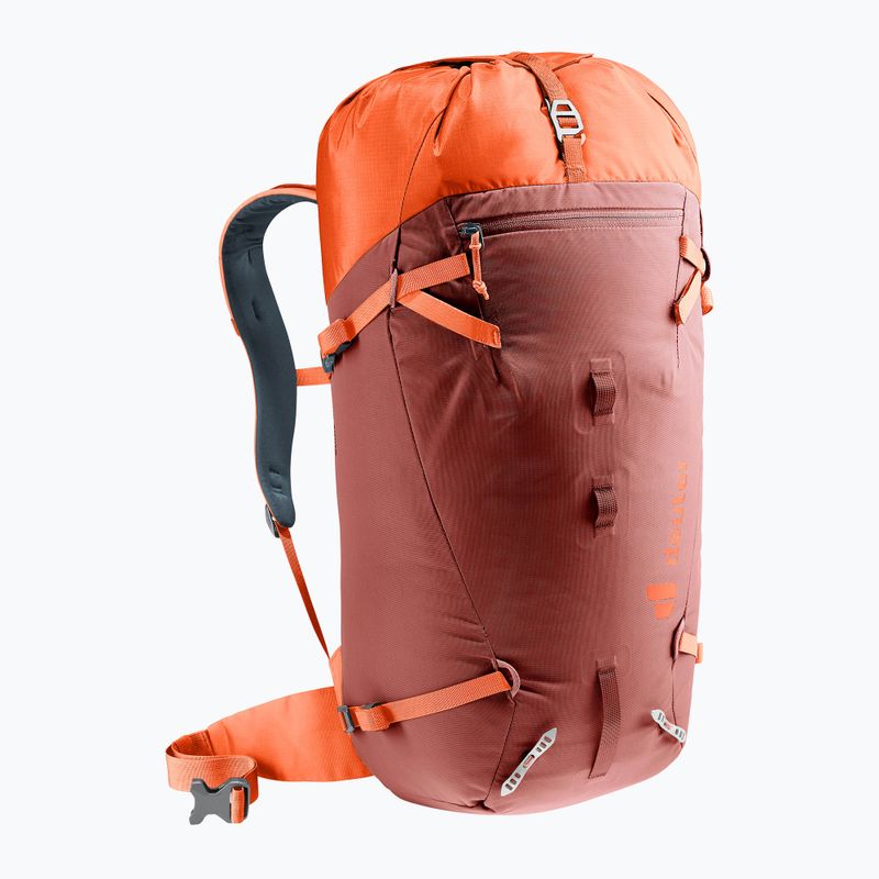 Plecak wspinaczkowy deuter Guide 30 l redwood/papaya 4