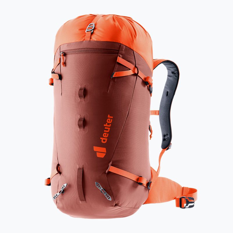 Plecak wspinaczkowy deuter Guide 30 l redwood/papaya 5
