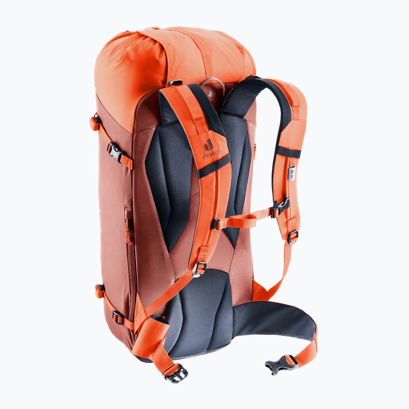 Plecak wspinaczkowy deuter Guide 30 l redwood/papaya 6