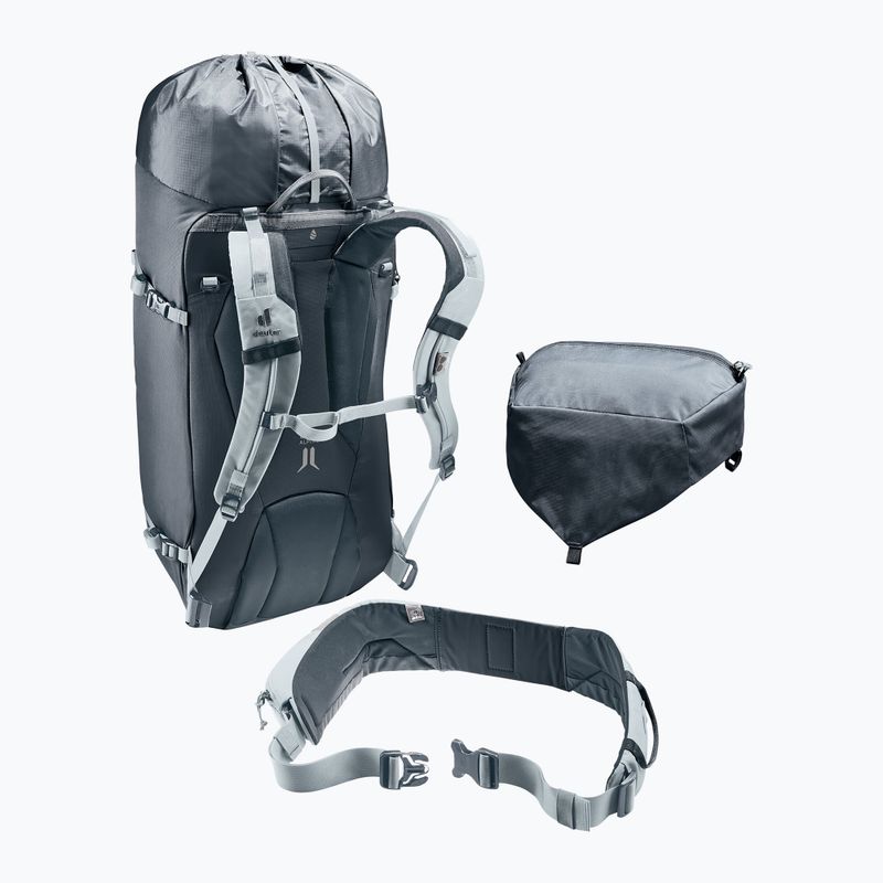 Plecak wspinaczkowy deuter Guide 34+8 l black/shale 8