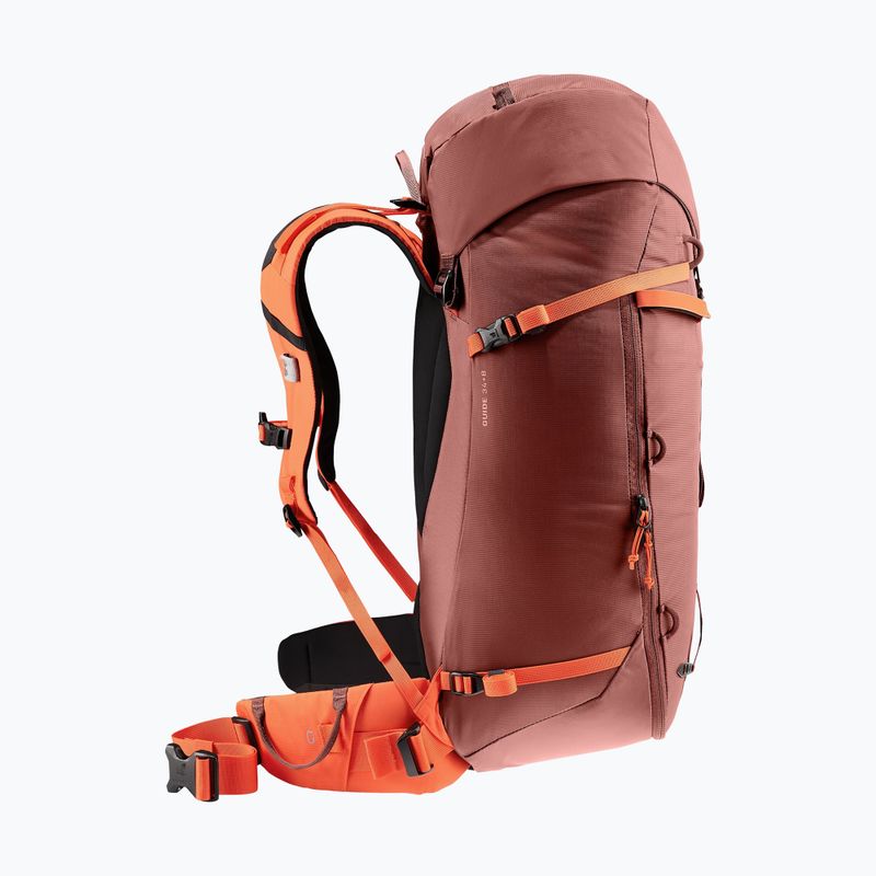 Plecak wspinaczkowy deuter Guide 34+8 l redwood/papaya 3