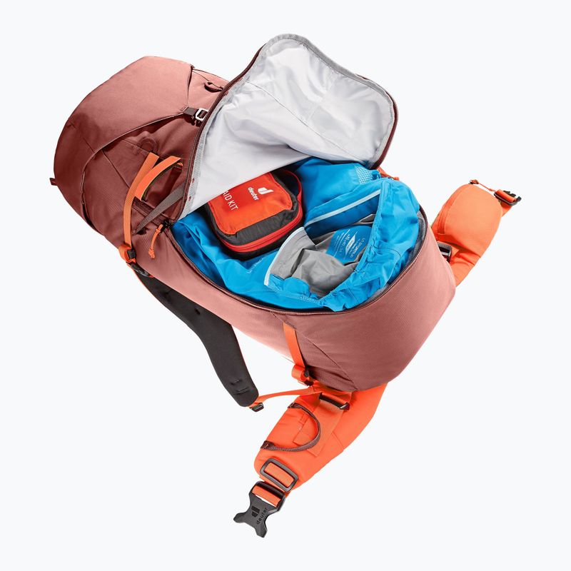 Plecak wspinaczkowy deuter Guide 34+8 l redwood/papaya 7