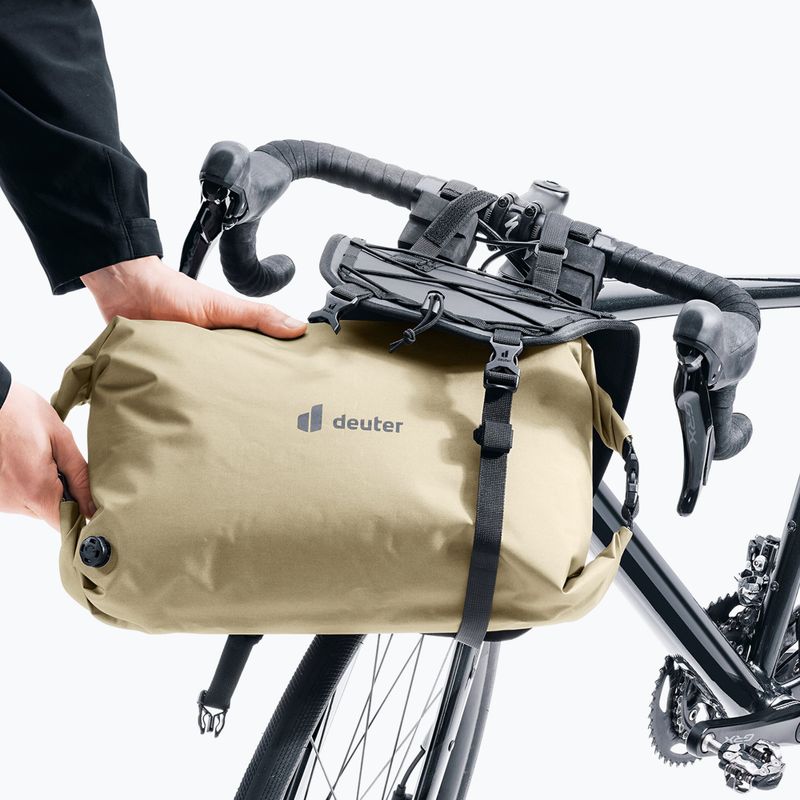 Torba rowerowa na kierownicę deuter Cabezon HB 14 l desert/black 6
