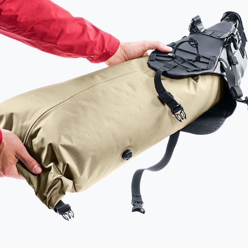 Torba rowerowa pod siodło deuter Cabezon SB 16 l desert/black 6