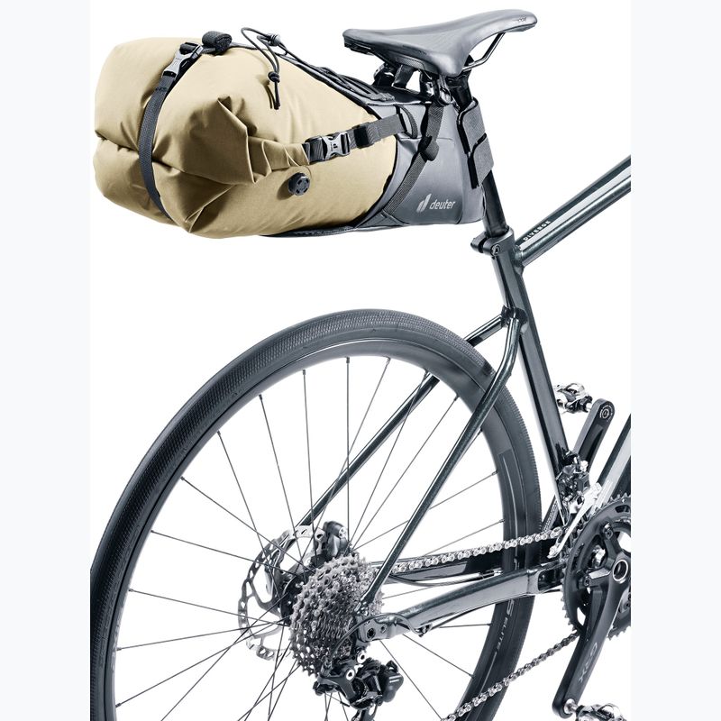 Torba rowerowa pod siodło deuter Cabezon SB 16 l desert/black 8