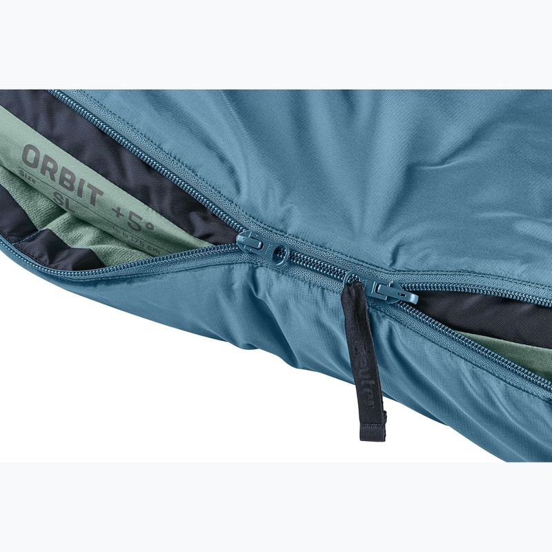 Śpiwór deuter Orbit +5° SL atlantic/sage 5