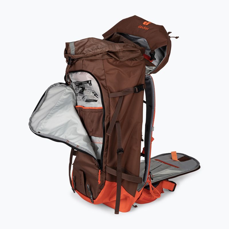 Plecak skiturowy deuter Freescape Pro 40+ l umbra/papaya 4