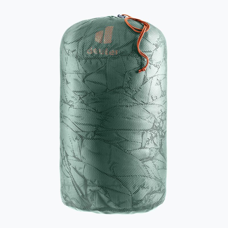 Śpiwór deuter Exosphere +4° sage/paprika 7